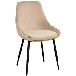 Best Wohnen Tischgruppe in Schwarz & Beige - Orgevia (siebenteilig)