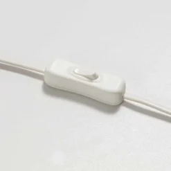 Outlet Wohnen Tischleuchte aus Bambus Geflecht in Beige - Veromica