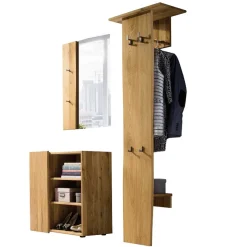 Best Wohnen Tolle Flurmöbel aus Massivholz - Avidora (dreiteilig)