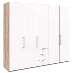 Clearance Wohnen Top Schlafzimmerschrank mit 2 Falttüren & Tür - Vaclyn