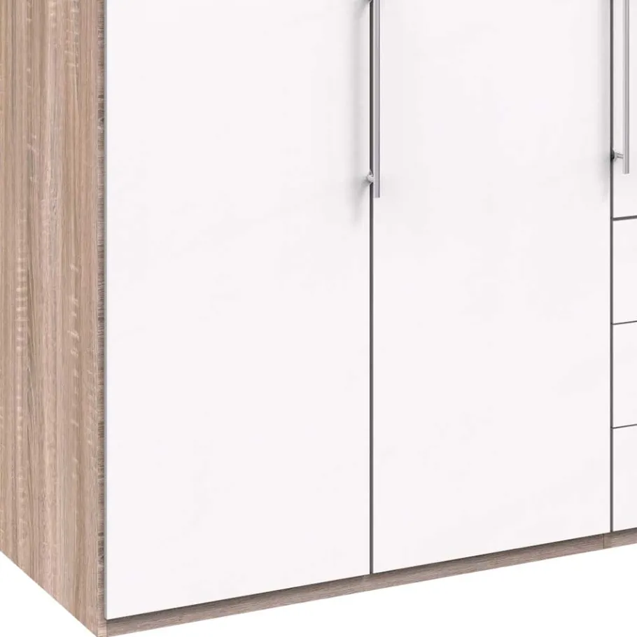 Clearance Wohnen Top Schlafzimmerschrank mit 2 Falttüren & Tür - Vaclyn