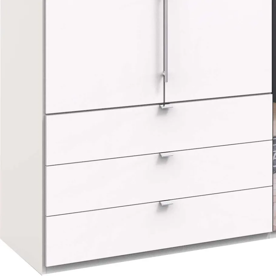 Outlet Wohnen Topp Kleiderschrank mit Spiegel Falttür - Donpiave