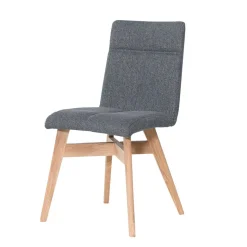 Outlet Wohnen Topp Polsterstuhl mit Holzgestell - Wervo (2er Set)