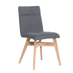 Outlet Wohnen Topp Polsterstuhl mit Holzgestell - Wervo (2er Set)