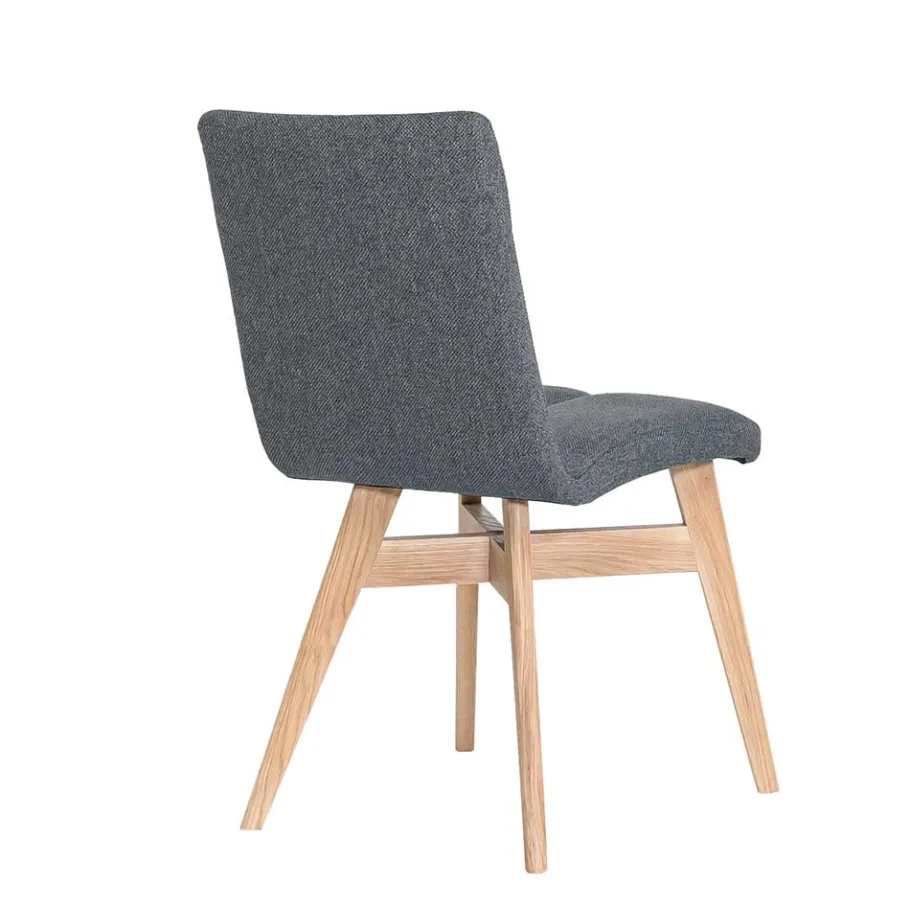 Outlet Wohnen Topp Polsterstuhl mit Holzgestell - Wervo (2er Set)