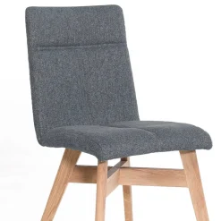 Outlet Wohnen Topp Polsterstuhl mit Holzgestell - Wervo (2er Set)
