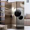 Clearance Wohnen Trennwand Paravent 3 oder 5 Elemente faltbar - Diamora