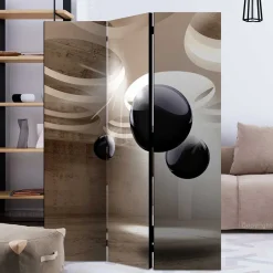 Clearance Wohnen Trennwand Paravent 3 oder 5 Elemente faltbar - Diamora
