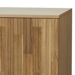 Hot Wohnen Türen-Sideboard in Eiche & Schwarz - Banyo