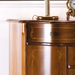 Outlet Wohnen 2-türige Barock Kommode Dentro mit 4 Schubladen