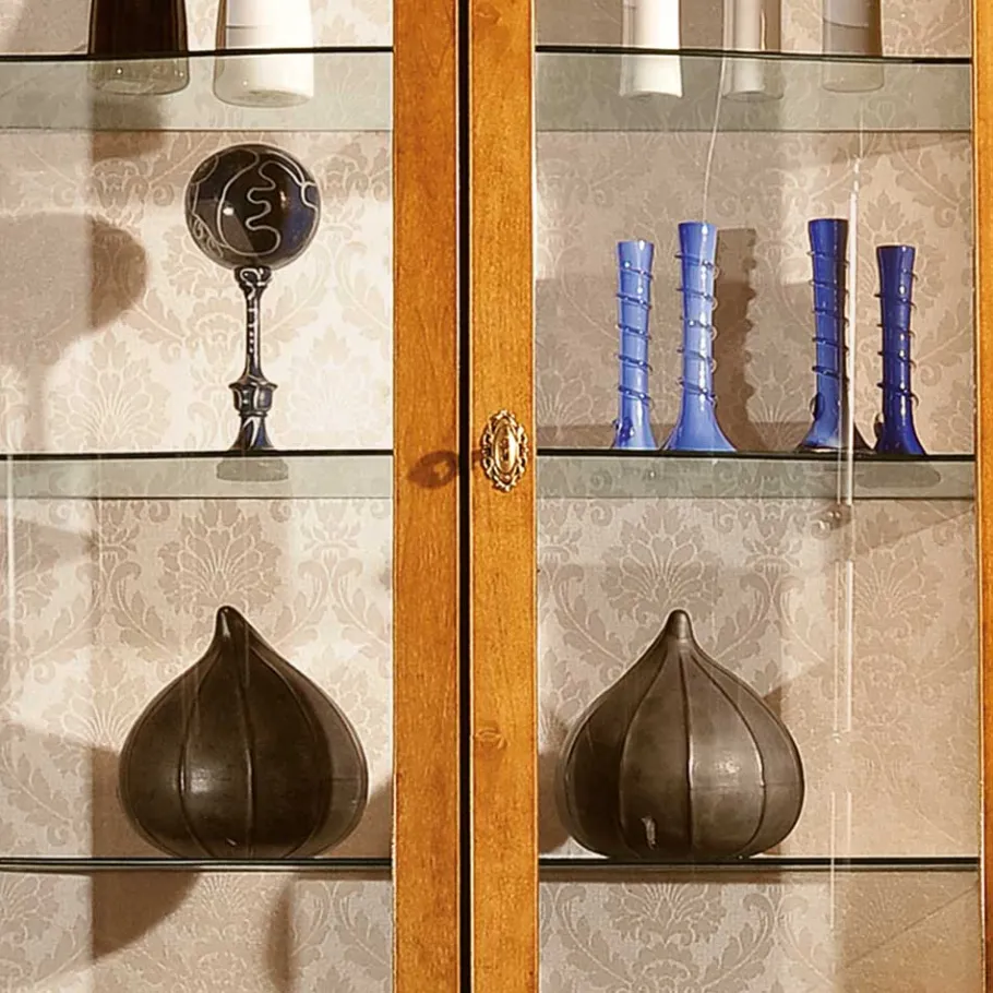 Outlet Wohnen 4-türige Vitrine im Italienischem Stil - Carlenna III