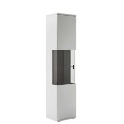 Best Wohnen 1-türige Wohnzimmervitrine 45x199x37 cm - Apulco