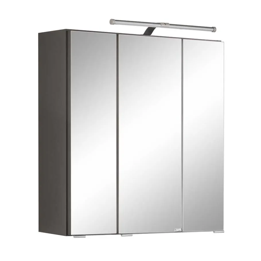 Sale Wohnen 3-türiger Badezimmer Spiegelschrank mit 60cm Breite - Ishes