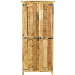 Sale Wohnen 2-türiger Design Dielenschrank aus Mangobaum - Suennas