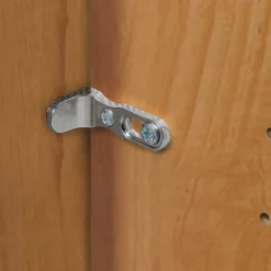 Online Wohnen 3-türiger Kleiderschrank in Erle teilmassiv - Hung