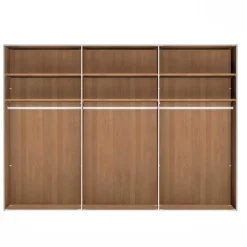 Discount Wohnen 6-türiger Kleiderschrank mit 2 Spiegeln - Emdsiva III