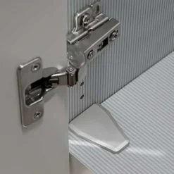 Best Wohnen 6-türiger Kleiderschrank mit fünf Schubladen - Nucina
