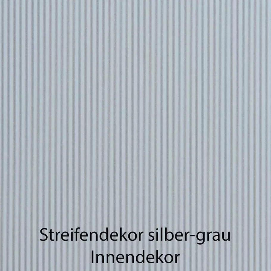 Best Wohnen 6-türiger Kleiderschrank mit fünf Schubladen - Nucina