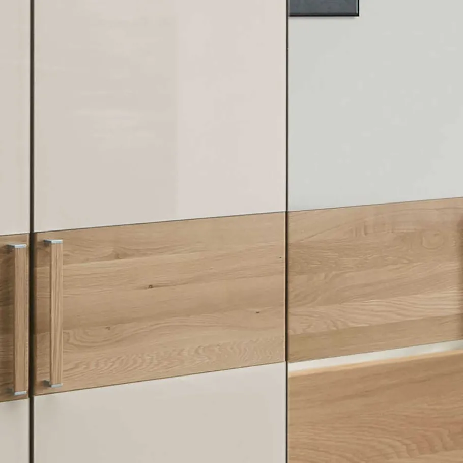 Outlet Wohnen 6-türiger Kleiderschrank mit 3 Meter Länge - Emdsiva