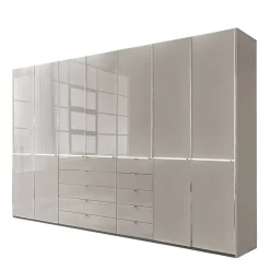 Hot Wohnen 7-türiger Kombi-Kleiderschrank 345 cm breit - Nucina