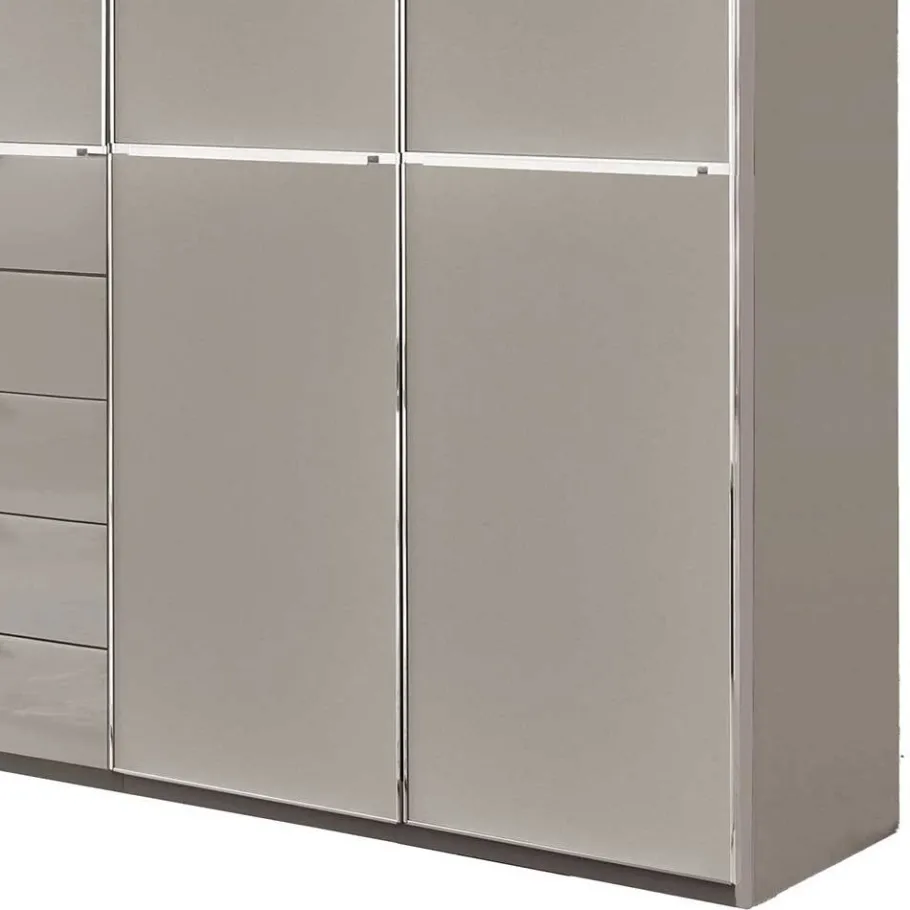Hot Wohnen 7-türiger Kombi-Kleiderschrank 345 cm breit - Nucina