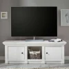 Clearance Wohnen 2-türiger Landhaus TV Schrank in Weiß - Chelles
