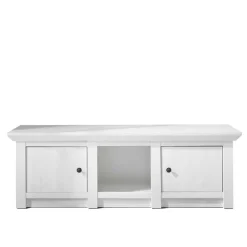 Clearance Wohnen 2-türiger Landhaus TV Schrank in Weiß - Chelles