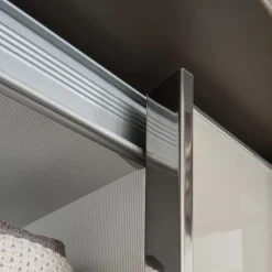 Clearance Wohnen 2-türiger Schiebetürenschrank mit 1 Spiegeltür - Cosima