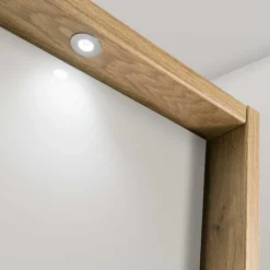 Sale Wohnen 6-türiger Schlafraum Kleiderschrank in Glas Beige - Emdsiva I