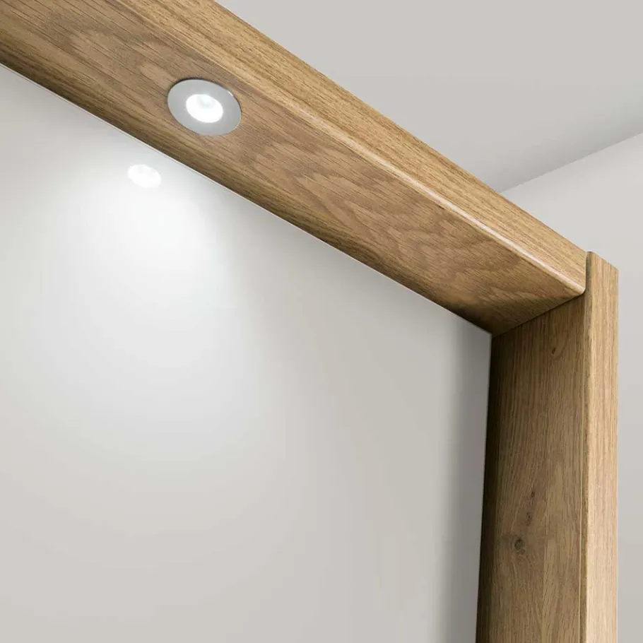 Sale Wohnen 6-türiger Schlafraum Kleiderschrank in Glas Beige - Emdsiva I
