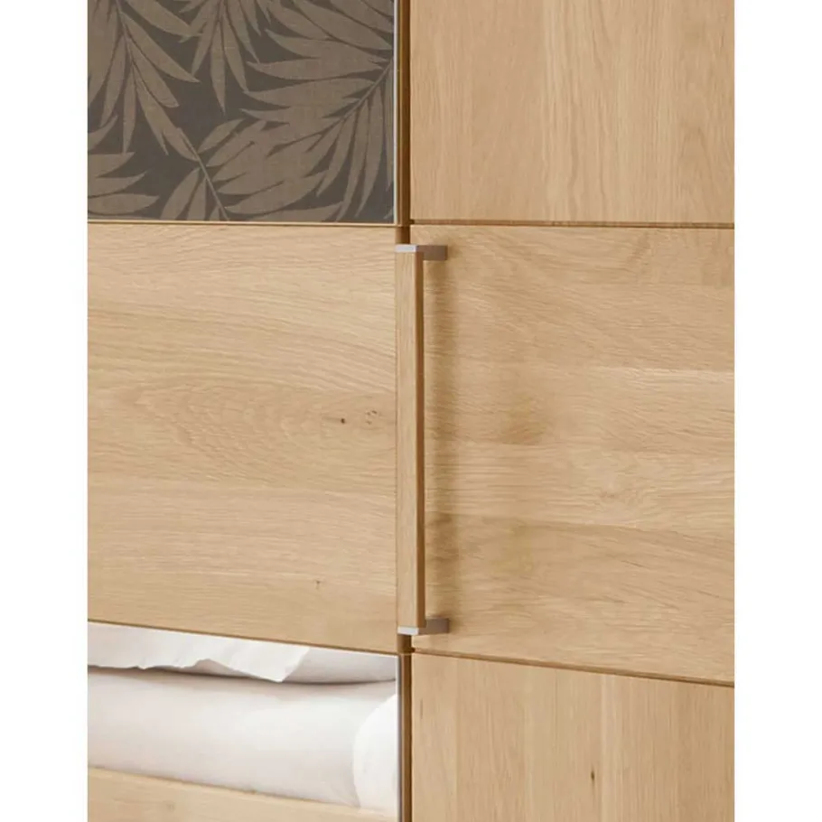 New Wohnen 5-türiger Schlafzimmerschrank in Eiche - Emdsiva
