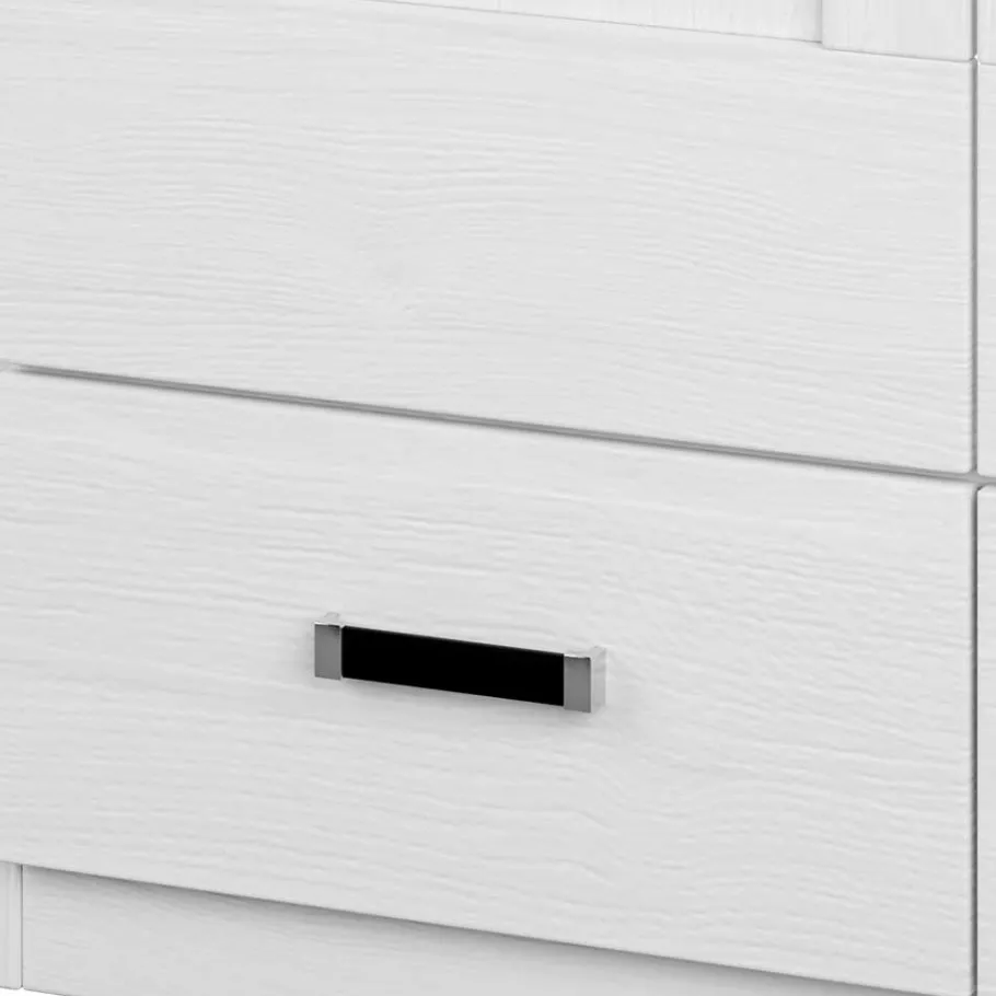 Online Wohnen 2-türiger Schlafzimmerschrank in Weiß Pinie - Imtreba