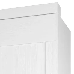 Online Wohnen 2-türiger Schlafzimmerschrank in Weiß Pinie - Imtreba