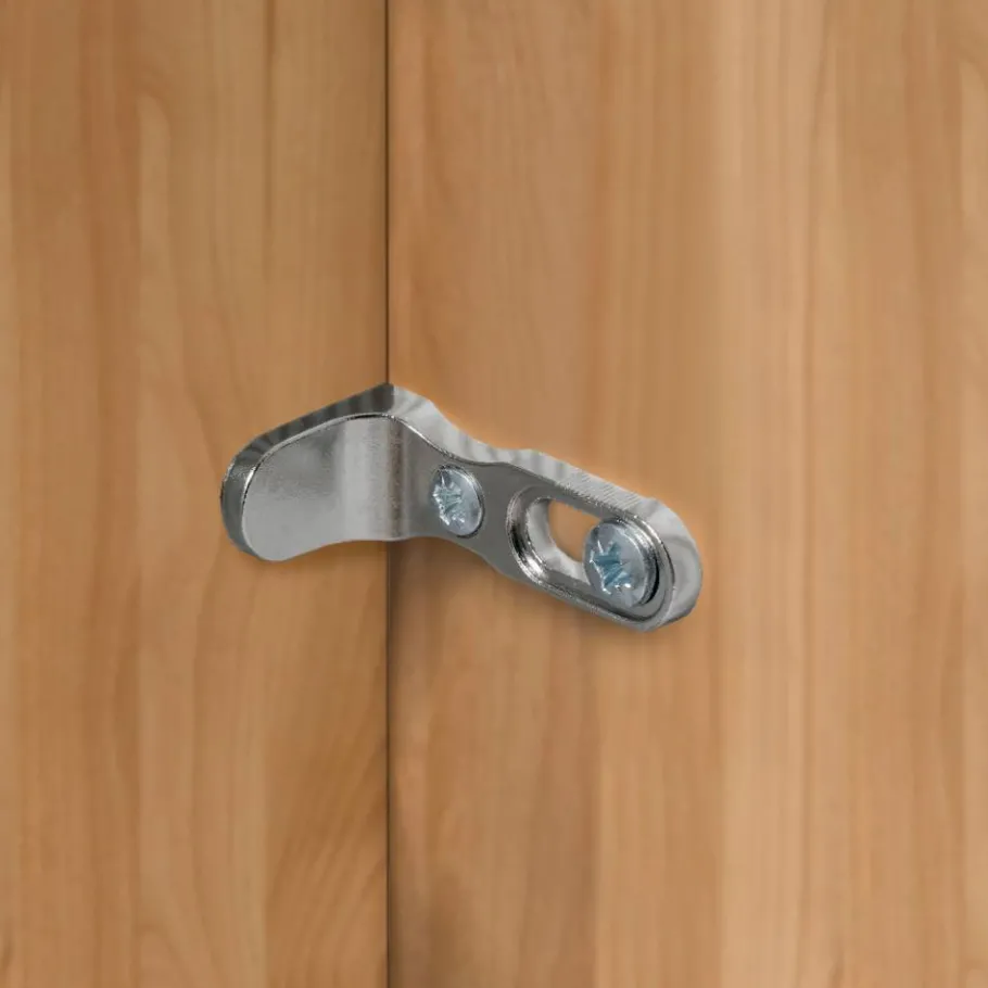 Online Wohnen 5-türiger Schlafzimmer-Schrank in Erle teilmassiv - Hung