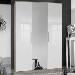 Clearance Wohnen 3-türiger Schlafzimmerschrank zweifarbig - Grands