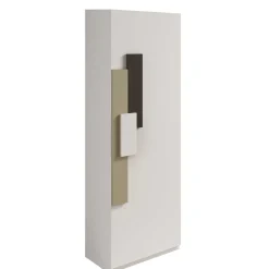 Outlet Wohnen 1-türiger Schuh Schrank mit 7 Einlegeböden - Mirico