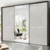 Outlet Wohnen 3-türiger Schwebetürenschrank mit Passepartout - Ostranca