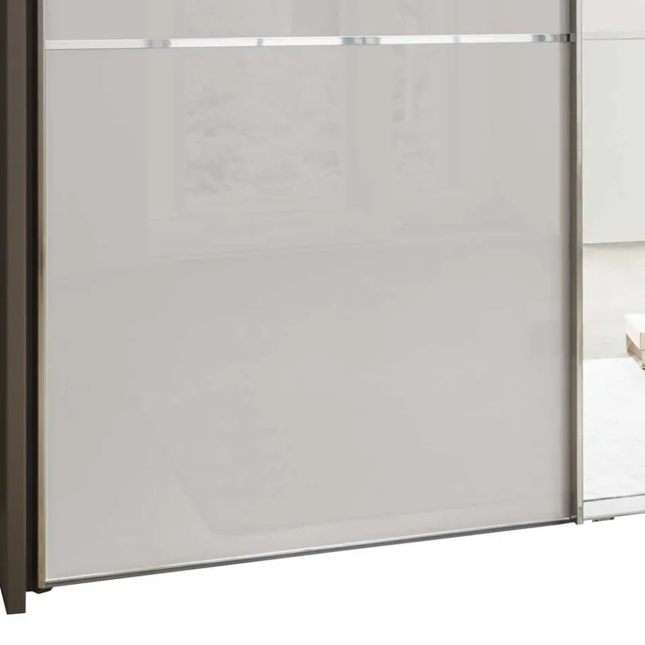 Outlet Wohnen 3-türiger Schwebetürenschrank mit Passepartout - Ostranca