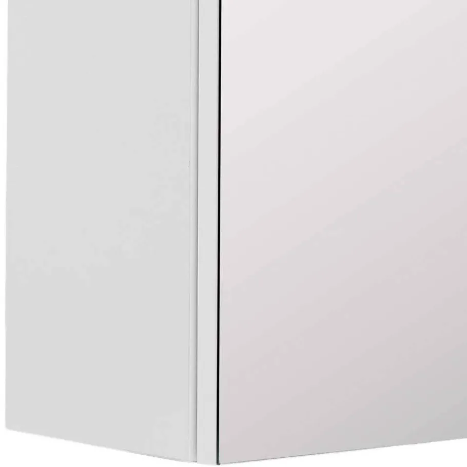 Wohnen 2-türiger Spiegelschrank mit Licht LED - Serinina