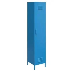 New Wohnen 1-türiger Spindschrank in Blau - Datinel