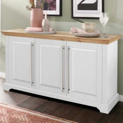 Wohnen 3-türiges Sideboard - modernes Landhaus - Eyzaco