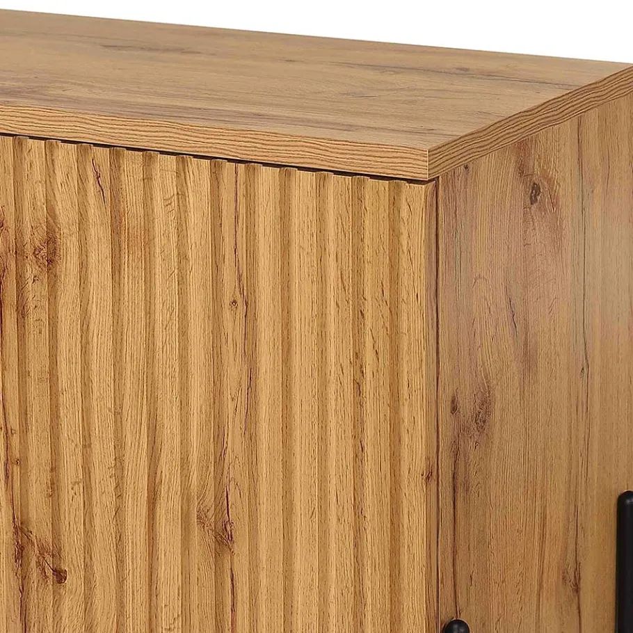 Best Wohnen 4-türiges Sideboard im Skandi Design - Elastian