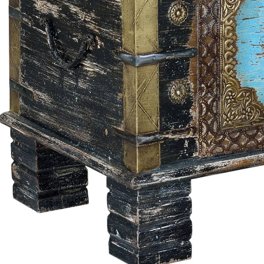 New Wohnen Truhe in Schwarz Blau Bronze - Branle
