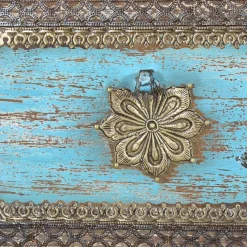 New Wohnen Truhe in Schwarz Blau Bronze - Branle
