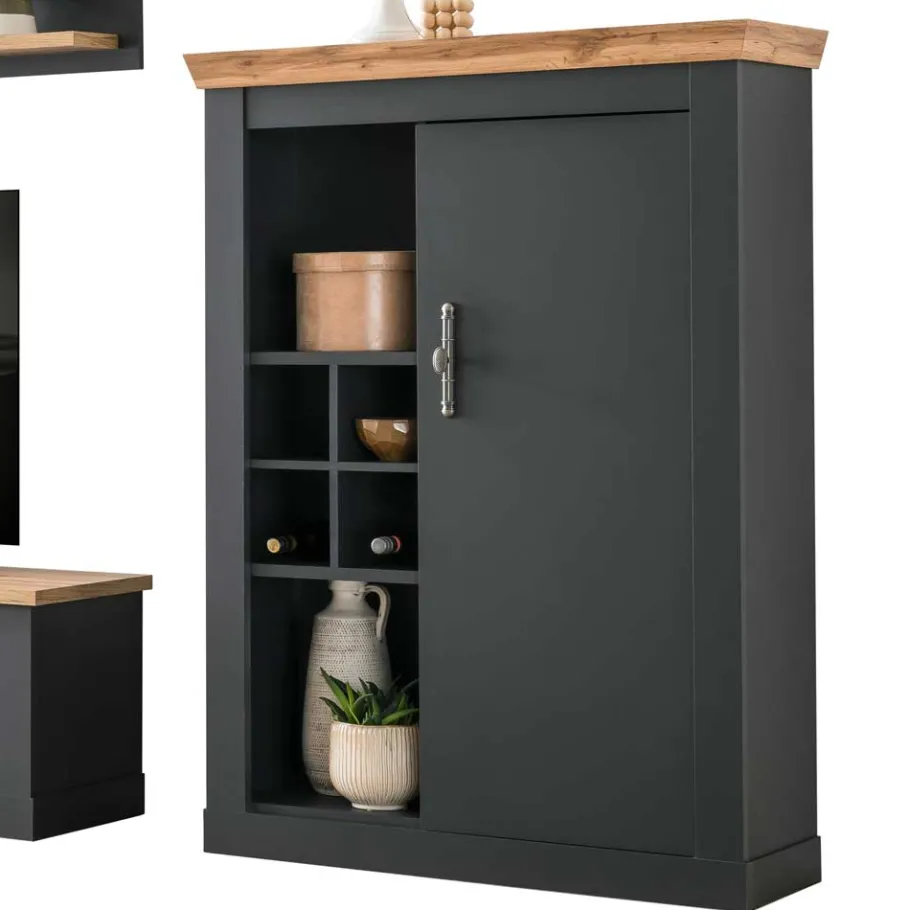 Sale Wohnen TV Anbauwand Wohnzimmermöbel Set - Lionel (vierteilig)