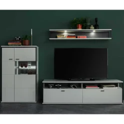 Sale Wohnen TV Anbauwand-Möbel als Set - Loazin (dreiteilig)