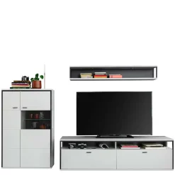 Sale Wohnen TV Anbauwand-Möbel als Set - Loazin (dreiteilig)