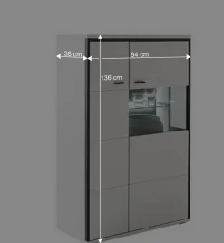 Sale Wohnen TV Anbauwand-Möbel als Set - Loazin (dreiteilig)