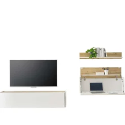 Best Wohnen TV Board & Regal & Sekretär hängend - Nonessia (dreiteilig)
