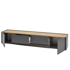 Hot Wohnen TV Board & Wandpaneel Set - Ahilav (zweiteilig)